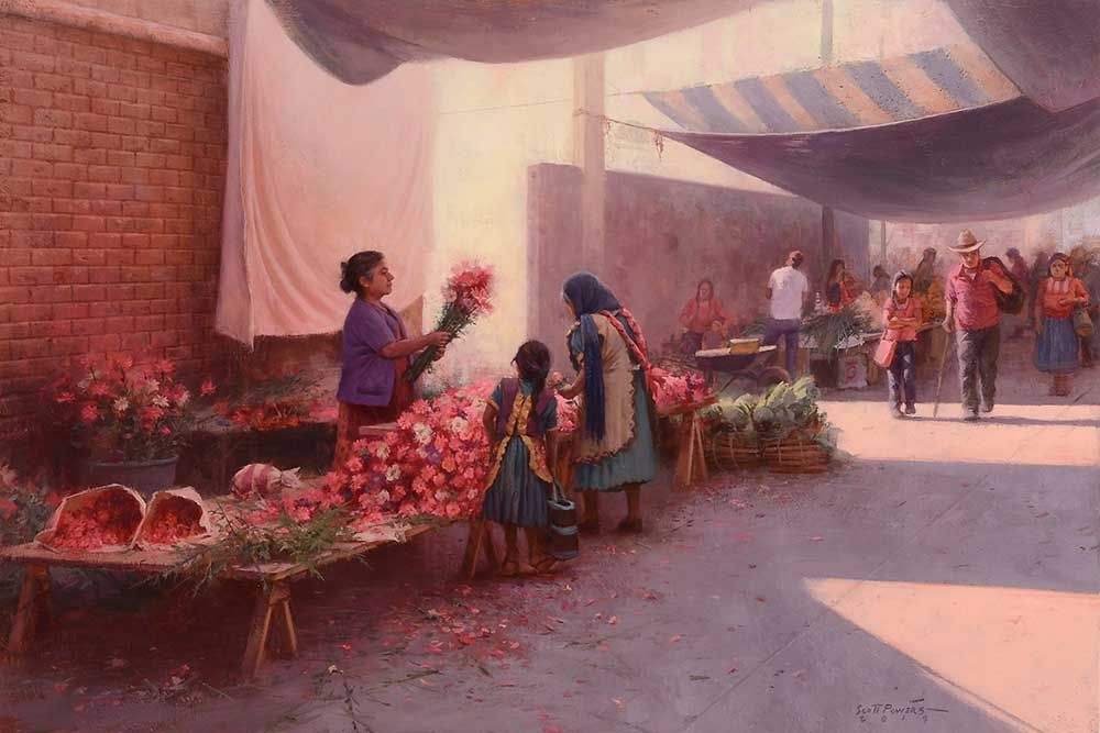 Flores painting